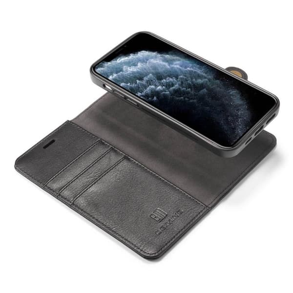 Lompakkokotelo DG-Ming 2i1 Apple iPhone 12 Pro Max - Musta