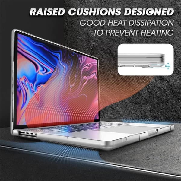 SUPCASE UB cover til MacBook Pro 14.2 (2021) - Clear