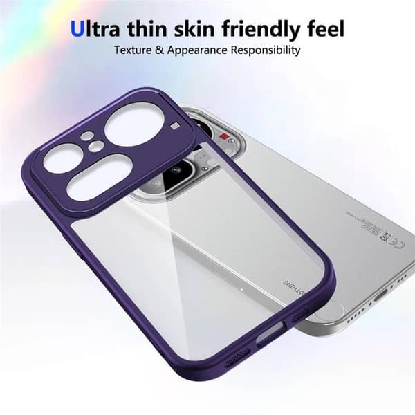 TPU+Acrylic deksel til Nothing Phone 4a Pro - Purple Mist