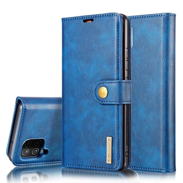 Wallet DG-Ming 2i1 til Samsung Galaxy A22 4G - BlÃ¥