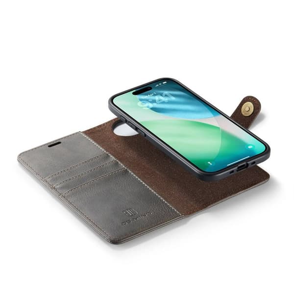 Mobil lommebok DG-Ming 2i1 til Apple iPhone Air - GrÃ¥