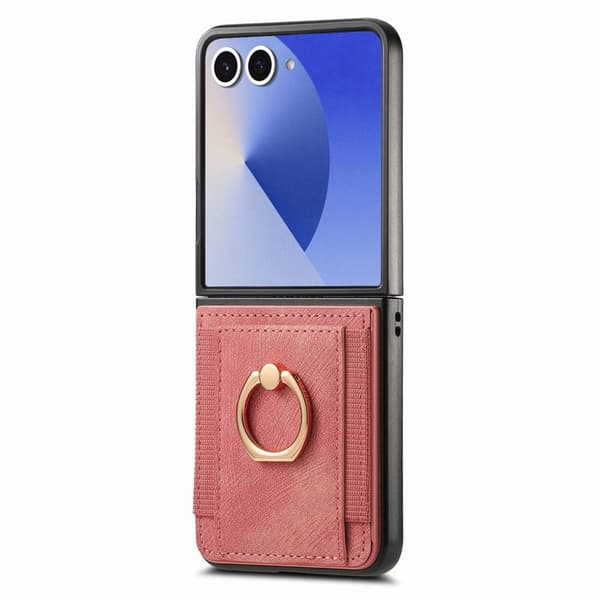 Elastic Ring Case Samsung Galaxy Z Flip 8 - Blush Pink