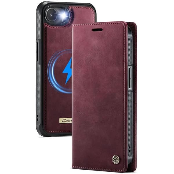 CaseMe mobildeksel C49 2i1 til Apple iPhone 17e â Crimson red