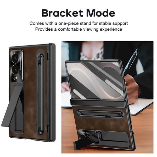 Jazz Retro deksel til Samsung Galaxy Z Fold 8 â Coffee