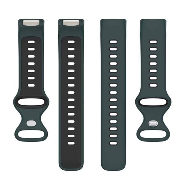 Twin Sport urrem til Fitbit Charge 6 - OlivengrÃ¸n/sort