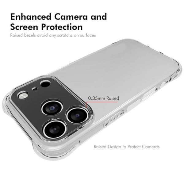 PCH shockproof silikon skal till Apple iPhone 17 Pro