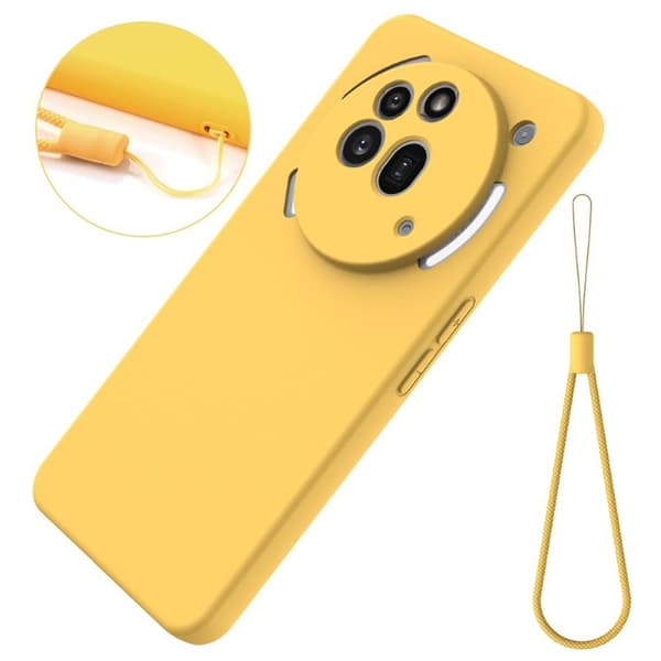 Liquid silikone cover til Nothing Phone 3a Pro - Gul