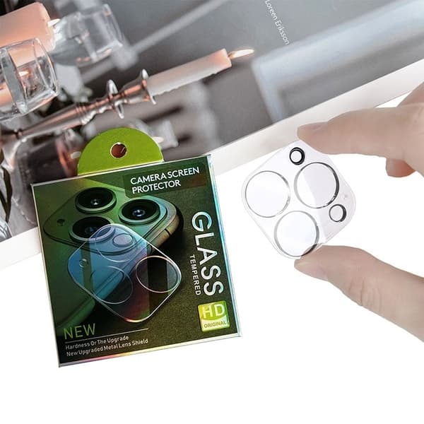 2-Pack objektivbeskyttelse for iPhone 16 Pro Max Kamera i herdet glass