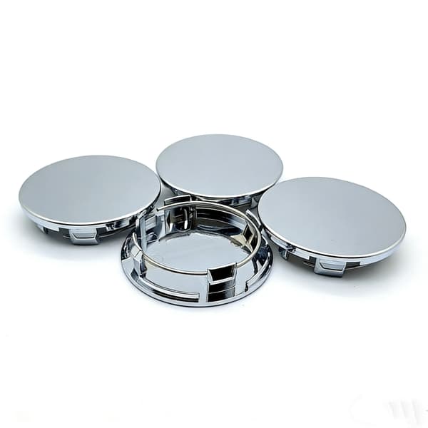 4-Pack Centrumkåpor – Hjulnav Emblem