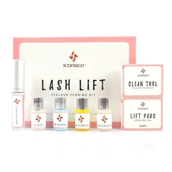 Lash lift kit til buede vipper – Iconsign