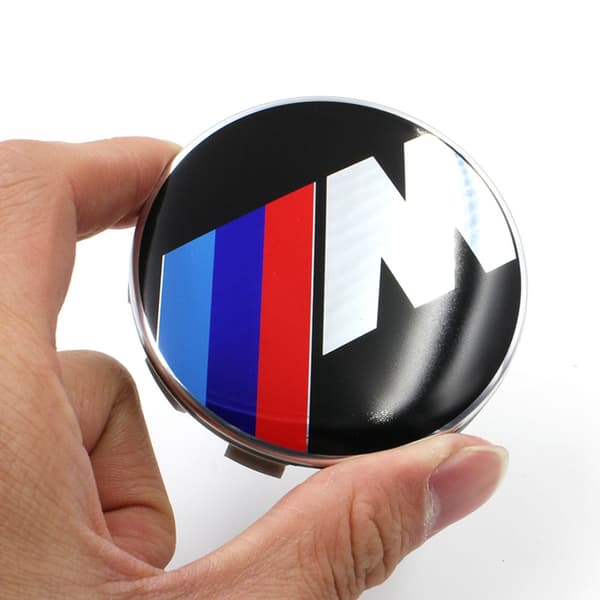 4-Pack BMW Centrumkåpor / Hjulnav Emblem
