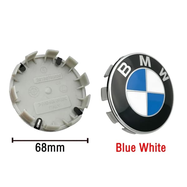 4-pak BMW Centerkapsler / Hjulkapsel Emblem