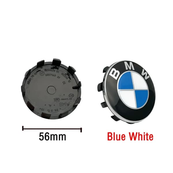 4-pak BMW Centerkapsler / Hjulkapsel Emblem