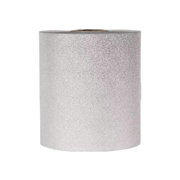12 rullar - Hårfolie 100m - Emblosing / Embossed silver
