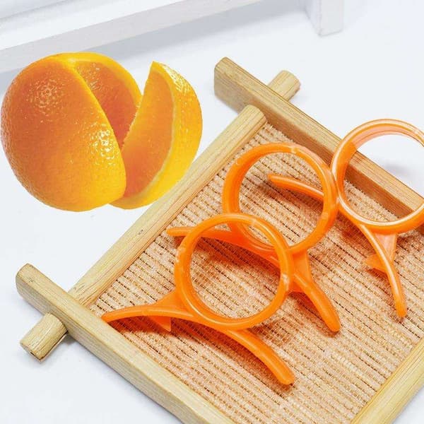 2 appelsinskreller - Fruktskreller - Sitrusfrukter - Skrell