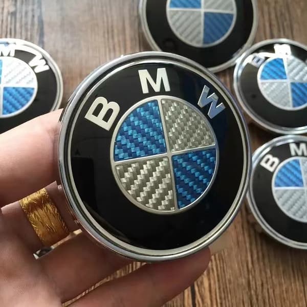 4-pak BMW Centerkapsler / Hjulkapsel Emblem