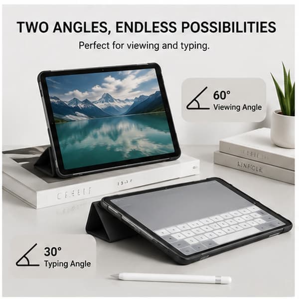 Fodral till iPad 2 / iPad 3 / iPad 4 – Svart