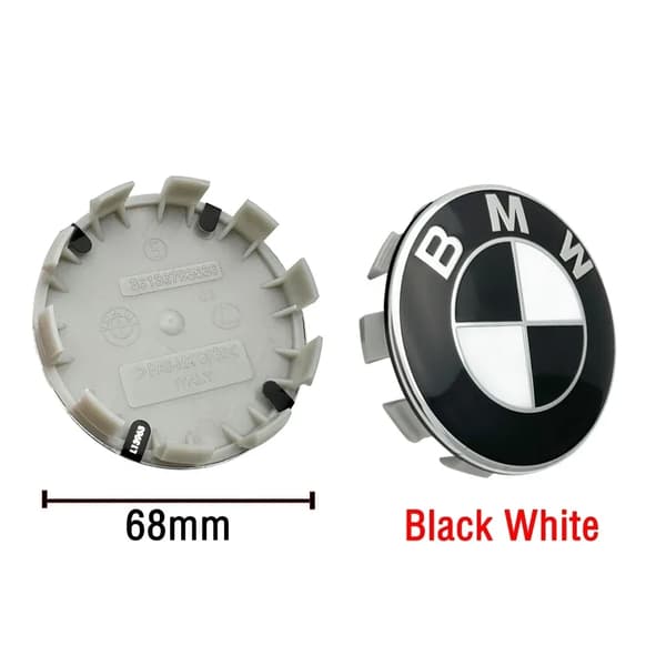 4-pak BMW Centerkapsler / Hjulkapsel Emblem