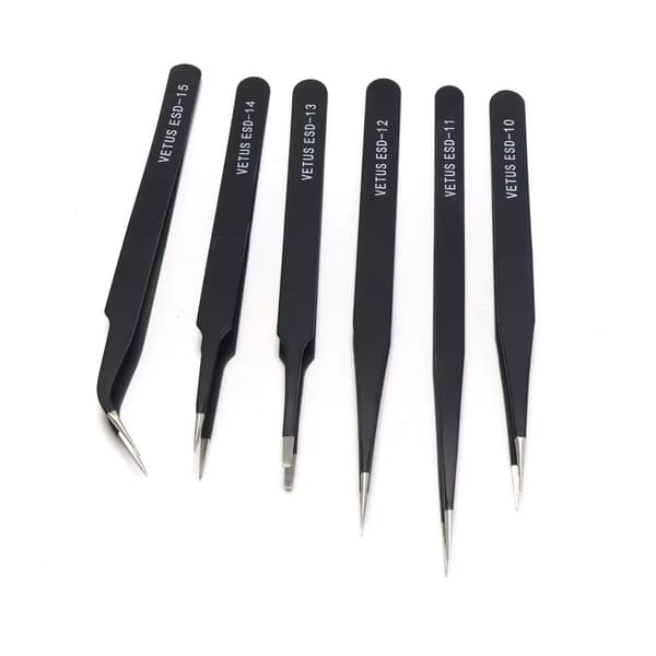Pinsett Vetus - 6A-SA - Vippeforlengelse