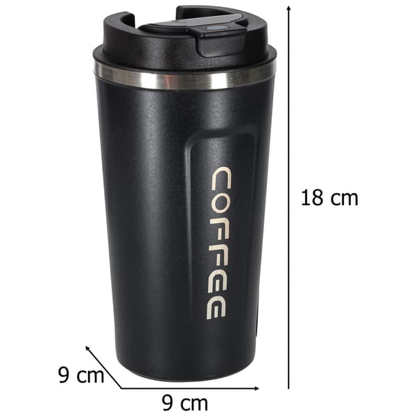 Smart Termosmugg med LED-display 500 ml – Rostfritt Stål