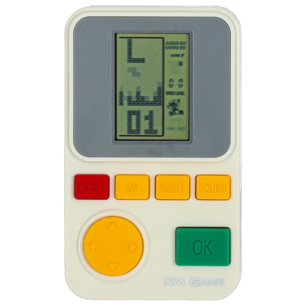 Kannettava Retro Taskupelikonsoli – Palikkapeli