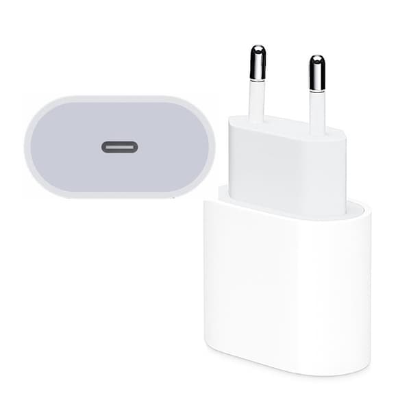 25W iPhone hurtiglader for Apple 11/12/13/14/15 med USB-C strømadapter