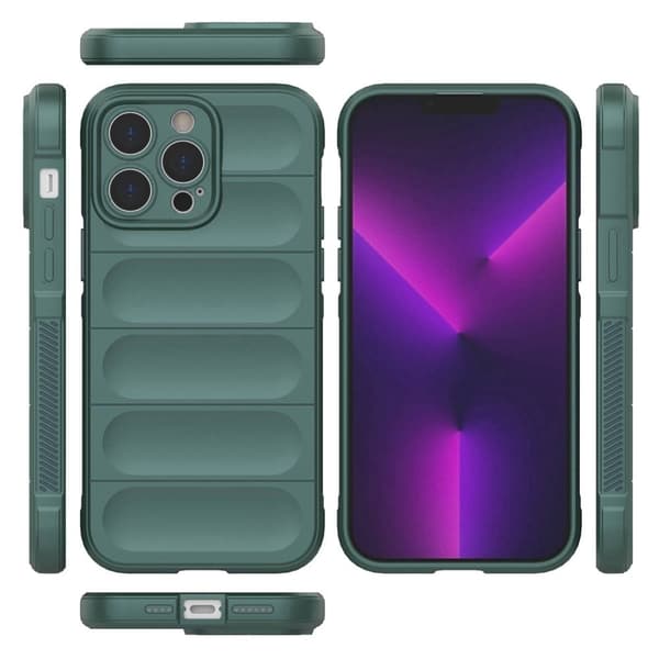Deksel med mykt grep for iPhone 14 Pro Max - Grønn