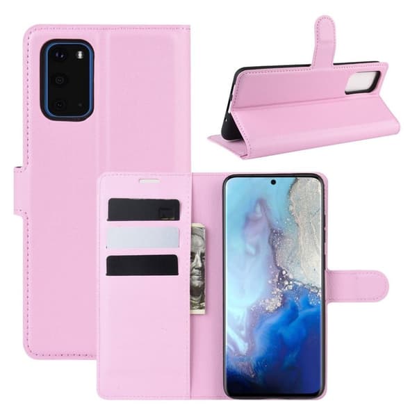 Classic Samsung Galaxy S20 etui – Lyserød