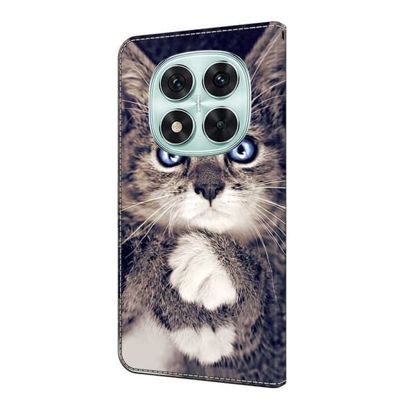 Wonderland Xiaomi Redmi Note 14 Pro 5G flip etui - Håndholdende Kat