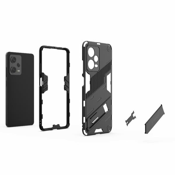 Støtsikkert hybriddeksel for Xiaomi Redmi Note 12 Pro - Mørkeblå