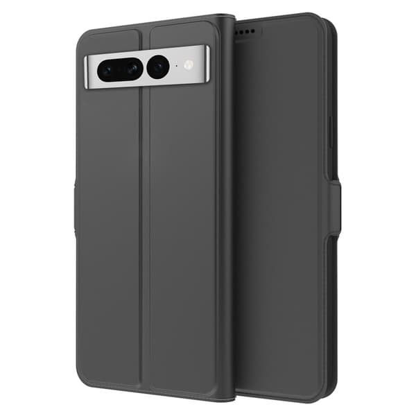 Glat og tyndt premium Google Pixel 7 Pro læderetui - Sort