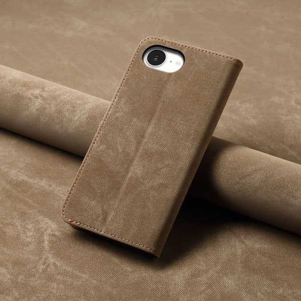 Jeans iPhone 16e flip etui - Khaki