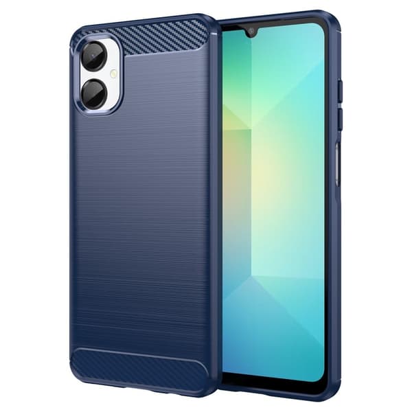 Carbon Flex Samsung Galaxy A06 5G deksel - Blå