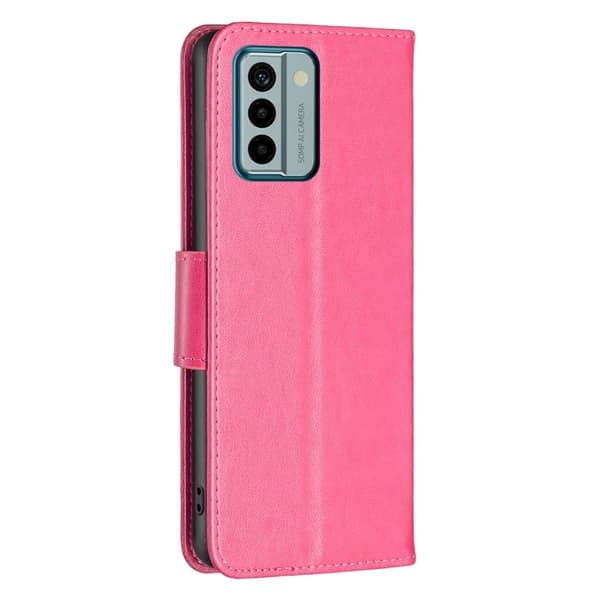 Sommerfugl Nokia G22 Flip Etui - Rose