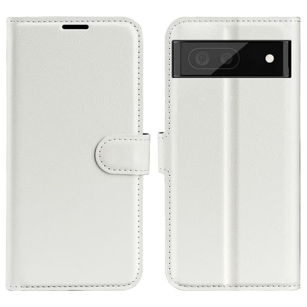 Klassisk Google Pixel 7 flip etui - Hvid