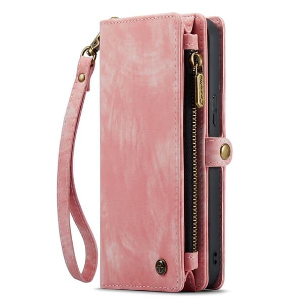 CaseMe iPhone 14 Plus fodral med blixtlås - Rosa