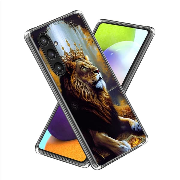 Vibe Samsung Galaxy A57 -kansi - Leijonakuningas