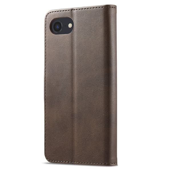LC.IMEEKE iPhone 16e flip etui - Brun