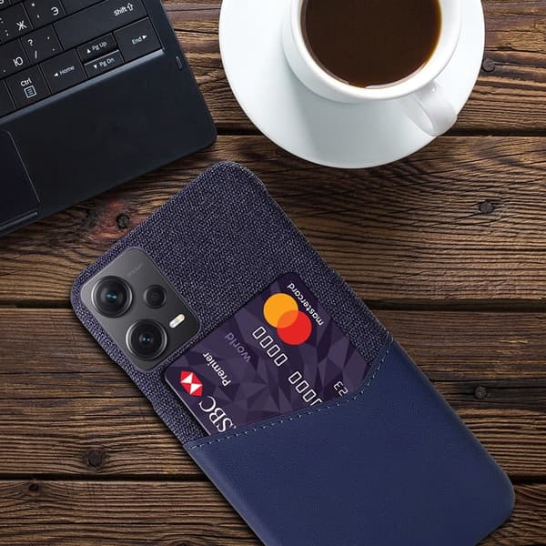 Bofink Xiaomi Redmi Note 12 Pro Plus Kort Cover - Blå
