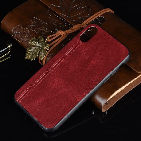 Admiral iPhone XS kuoret - Punainen
