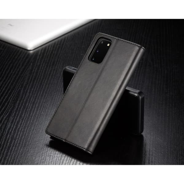 LC.IMEEKE Samsung Galaxy S20 Flip Etui - Sort