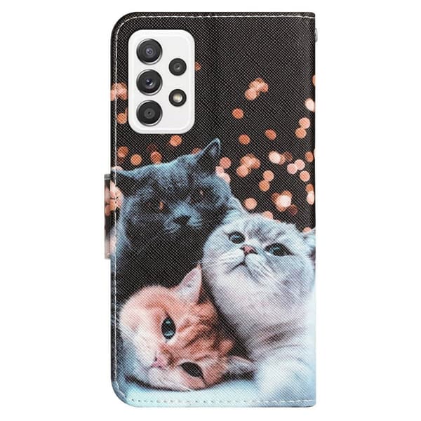 Wonderland Samsung Galaxy A53 5G flip etui - Kat