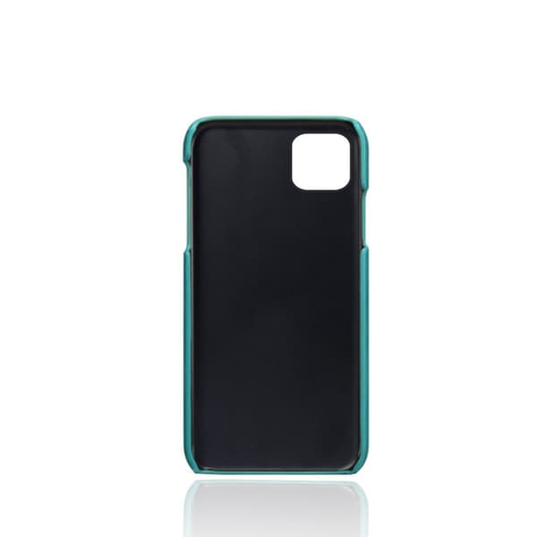 Dual Card Etui iPhone 12 Mini - Cyan