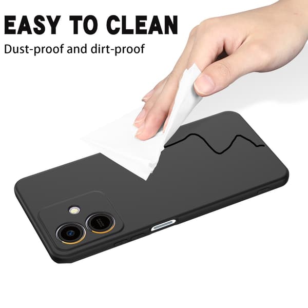 Matte Liquid Honor Play10 4G silikone cover - Sort