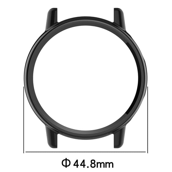 Garmin Vivoactive 5 Bumpresistent Protective Case Smartwatch Hollow Design Scratch Resistant Wear Resistant - Sort