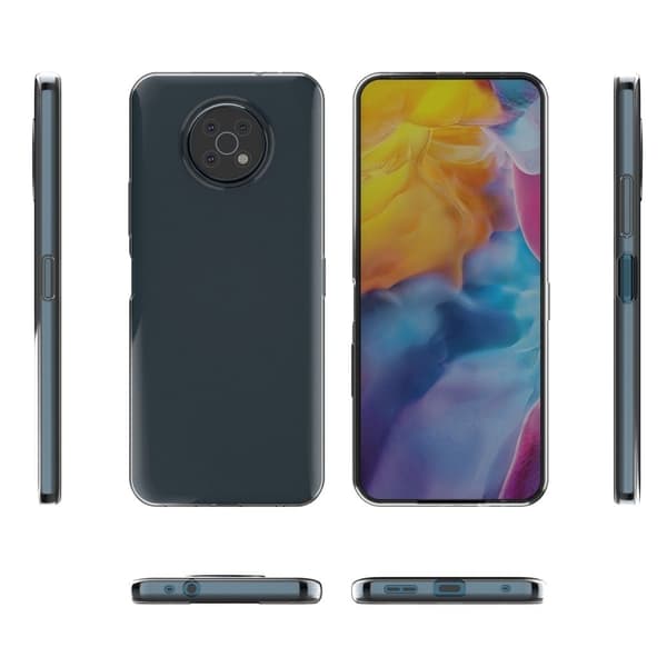 Erittäin ohut läpinäkyvä kotelo Nokia G50:lle