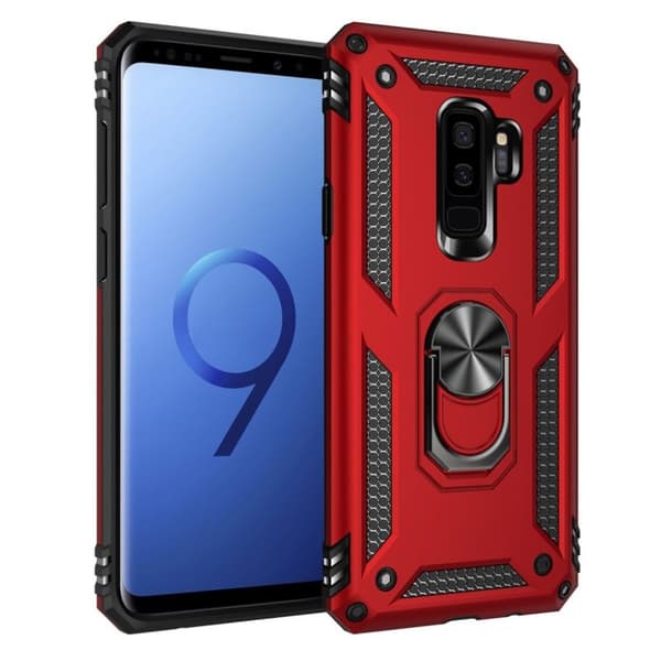 Bofink Combat Samsung Galaxy S9 Plus kotelot - Punainen