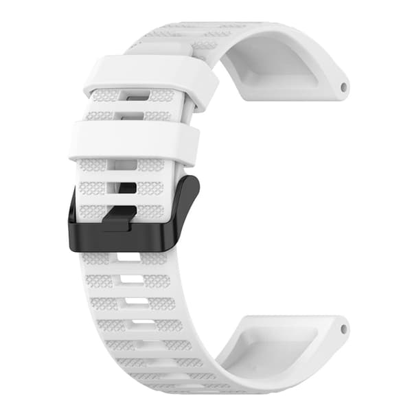 Garmin Forerunner 955 / 945 / 935 / Descent G1 silikone urrem - Hvid