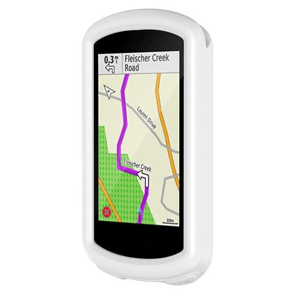 Garmin Edge 1030 Plus / 1030 silikonöverdrag - Vit