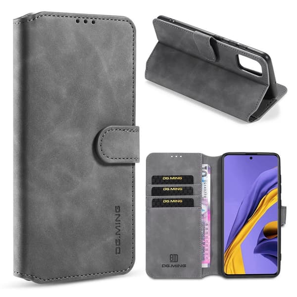 DG.MING Samsung Galaxy A71 Etui - Grå